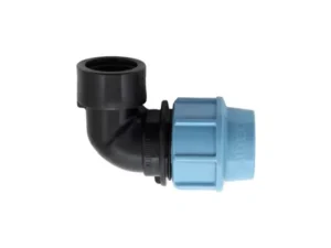Coude compression taraudé